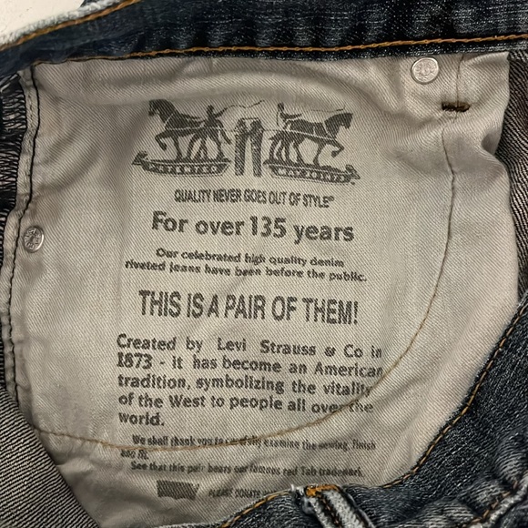 Levi’s 550 Relaxed Fit Straight Leg Jeans 34x34 - Picture 7 of 7